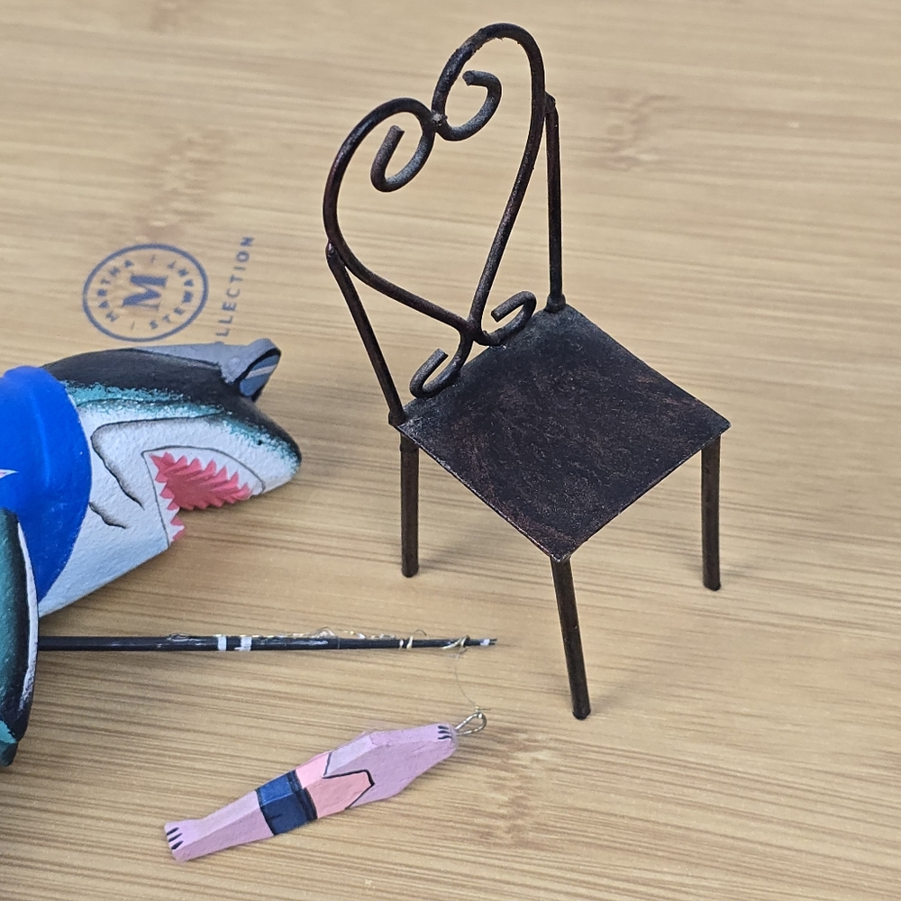 Fishing Shark on a Chair Decor - Picture 12 of 16